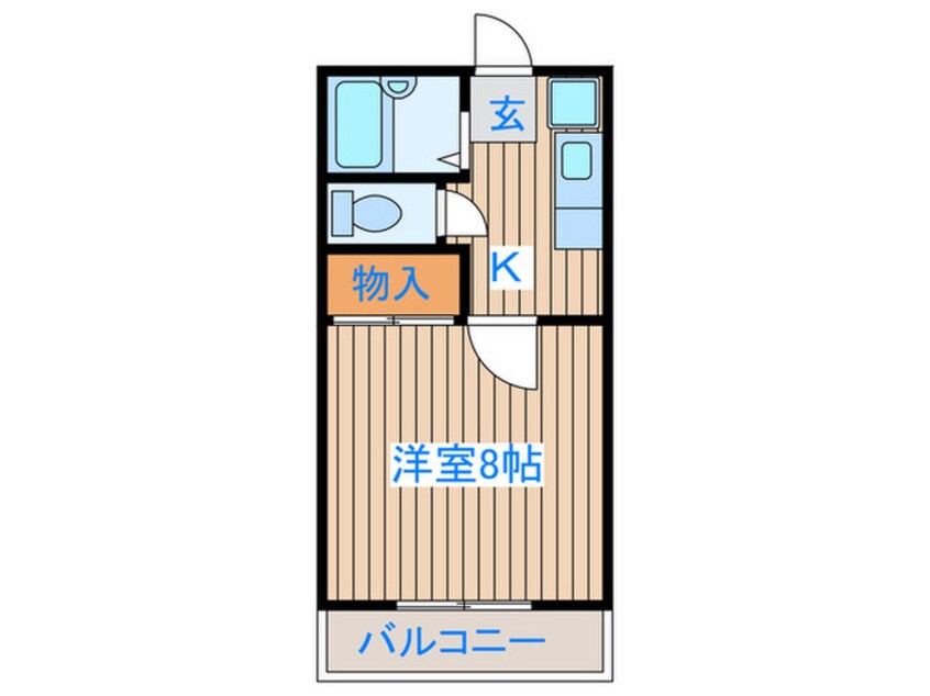 間取図 ハイツゆめ２１