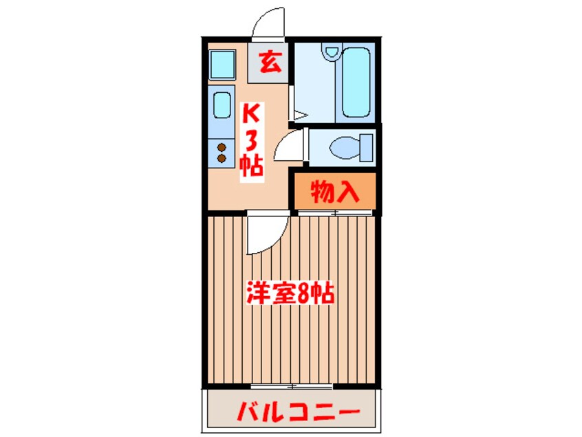 間取図 ハイツゆめ２１