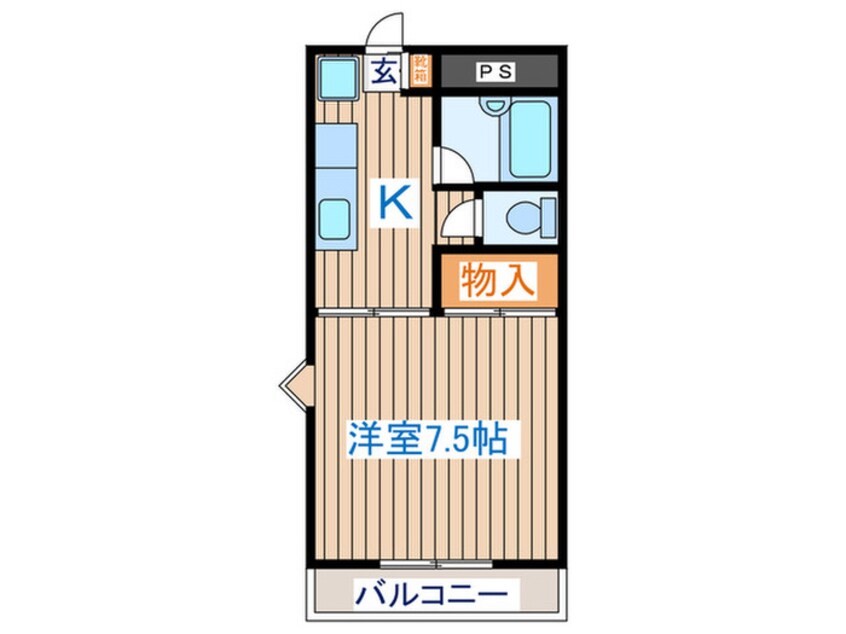 間取図 ハイツゆめ２１