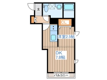 間取図 Forest Valley 南仙台