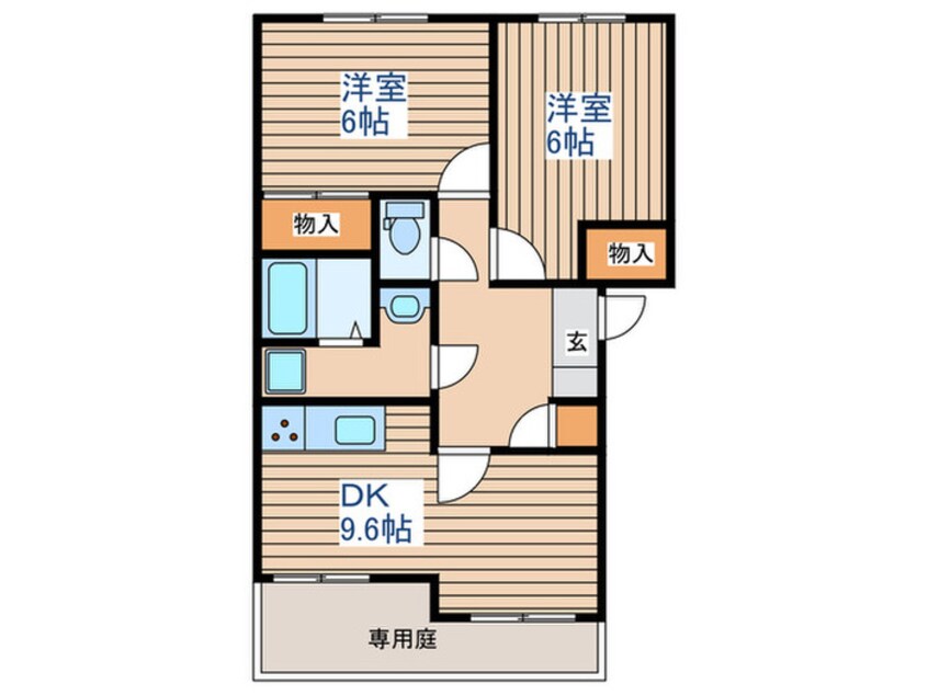 間取図 マルベリーズ参番館