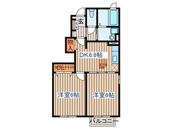 間取図 シャンモンターニュⅠ