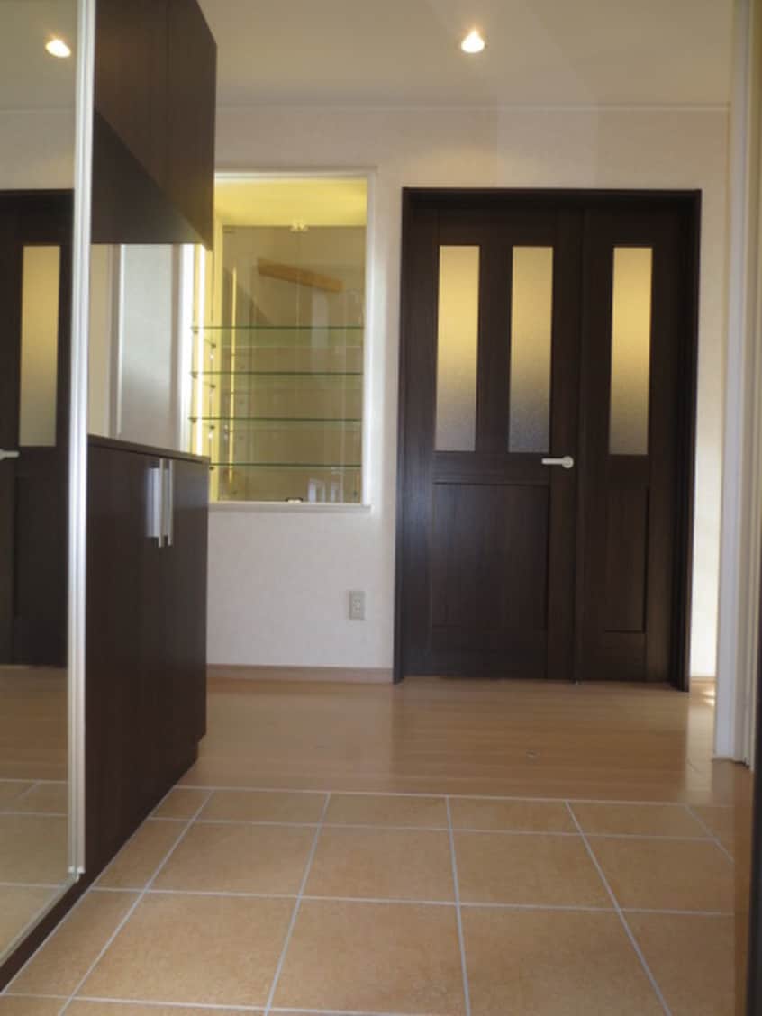 玄関 長命ケ丘四丁目貸家