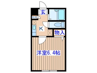 間取図 パレ北仙台