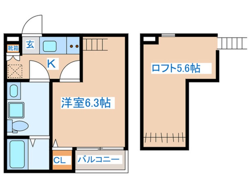 間取図 ASSO台原