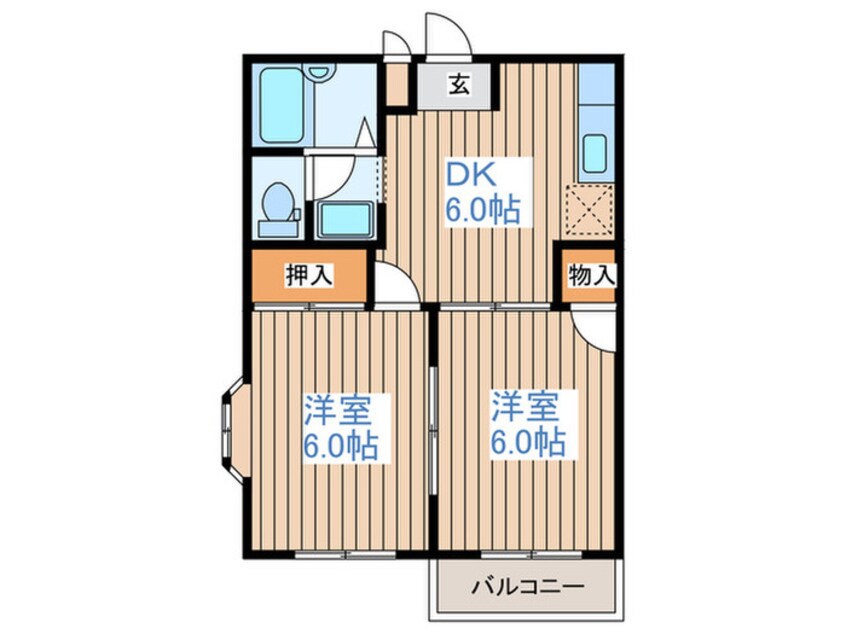 間取図 ハミングバードB