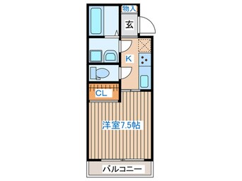 間取図 ﾌｧｲｿﾞﾆｱ向山EAST