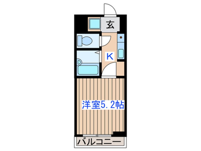 間取図 ロイヤルパーク若林