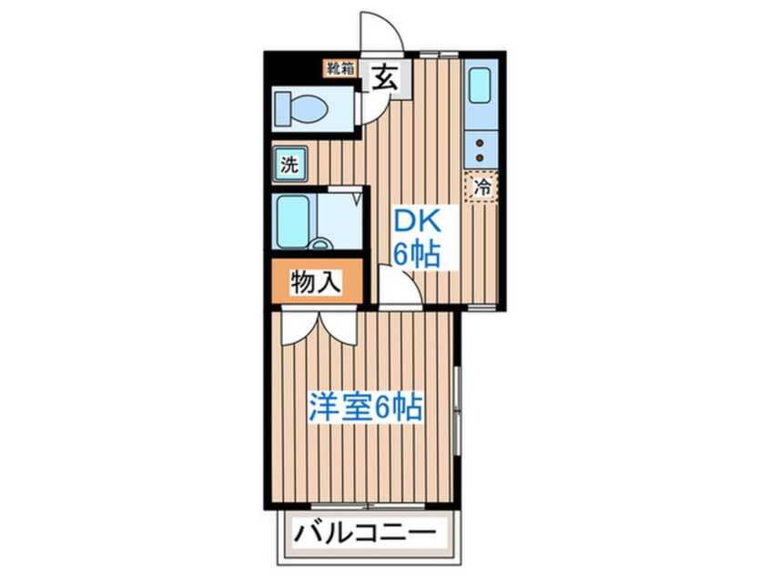 間取図 ワンカントリーマンション