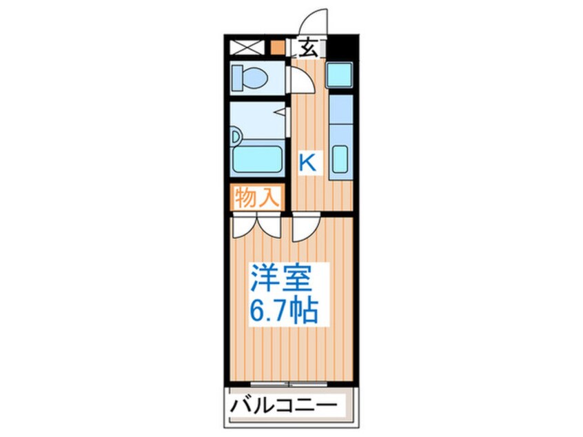 間取図 オーキッドマンション