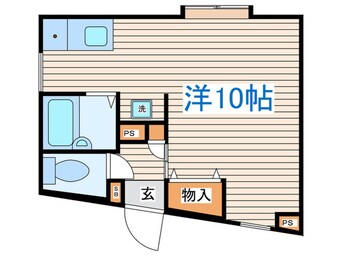 間取図 八木山松波ビル