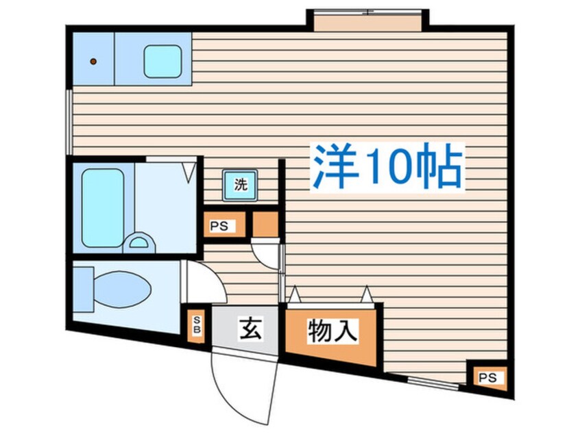間取図 八木山松波ビル
