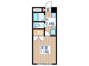 間取図 アリス川平第１