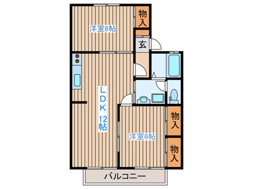 間取図 ロイヤルハイツ23