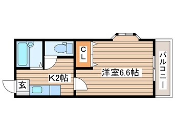 間取図 メゾン栗生