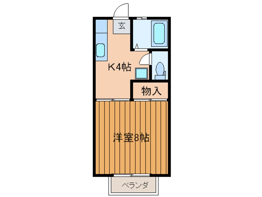 間取図 サンビュ－ハイツ