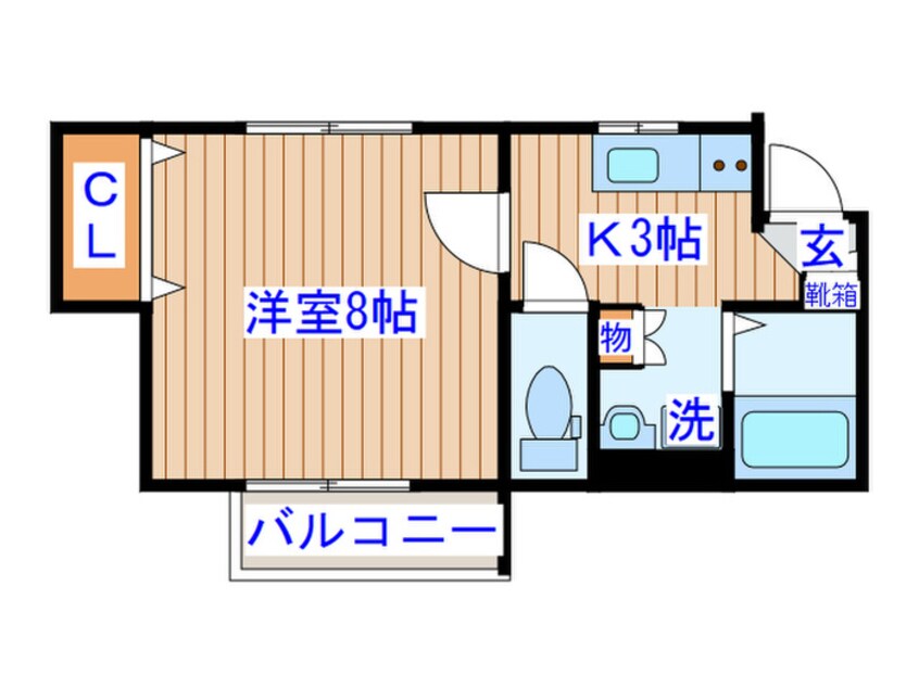 間取図 サンコ－ポⅡ