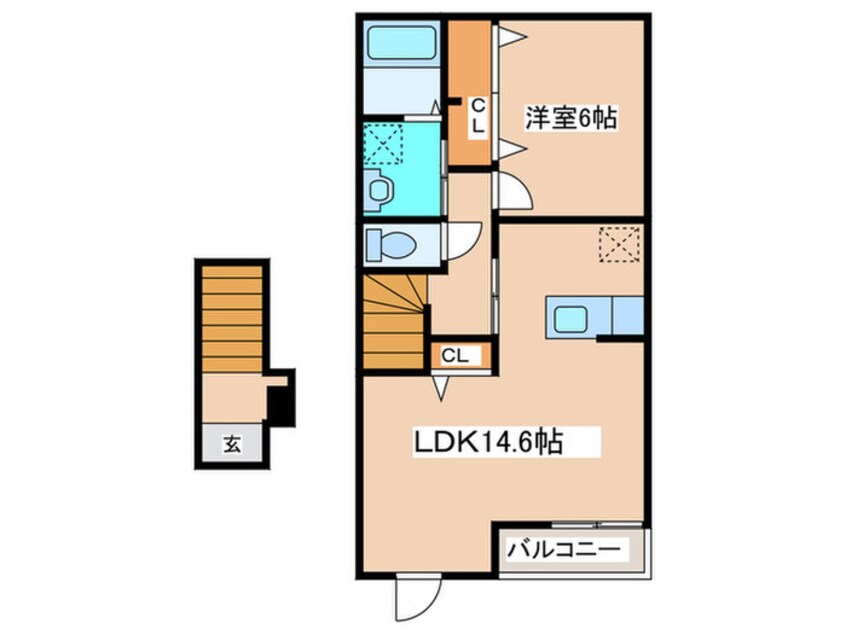 間取図 グランクードⅡ