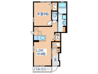 間取図 グランクードⅡ