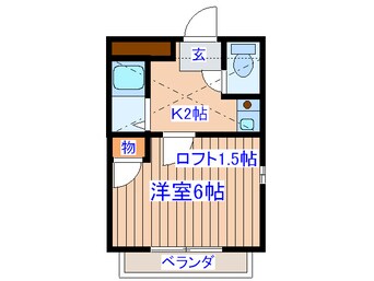 間取図 パ－クハウス中野栄