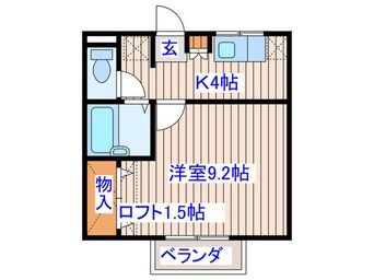 間取図 カーサ二本杉