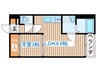 REGALEST東仙台 1LDKの間取り