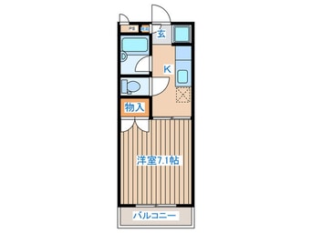 間取図 国見パーソナルメインビル