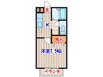 間取図 カーサ・プローディア