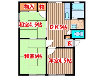 間取図 パナハイツ富士