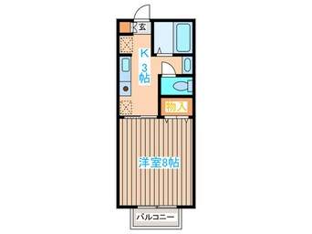 間取図 グリーンヒルズ八乙女