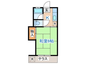 間取図 コーポ泉