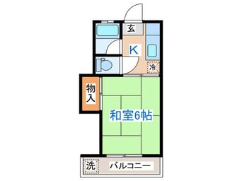 間取図 コーポ泉
