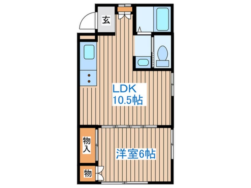 間取図 ファミール高松