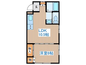 間取図 ファミール高松