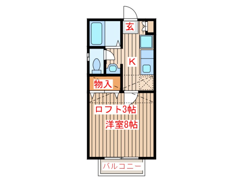 間取図 コリーヌ南光台　Ⅱ