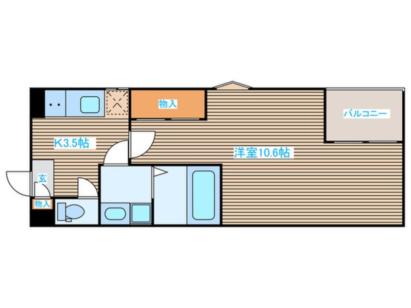 間取図 REGALEST First咲