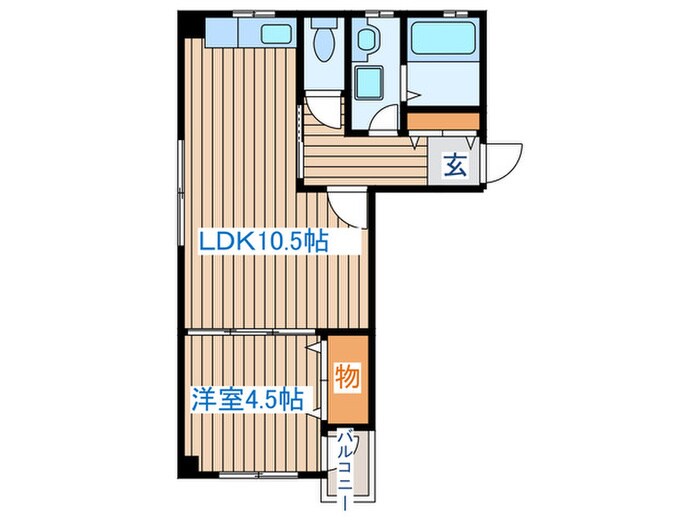 間取り図 エアーズロック・ビル