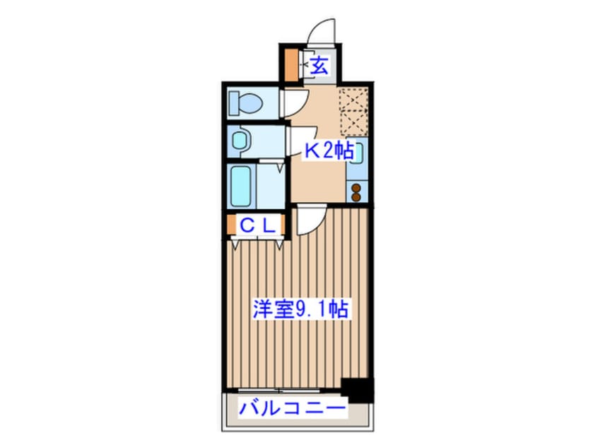 間取図 Nａｓｉｃ仙台東口