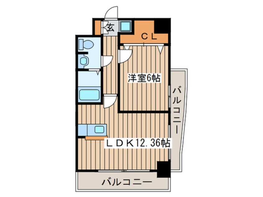 間取図 Nａｓｉｃ仙台東口