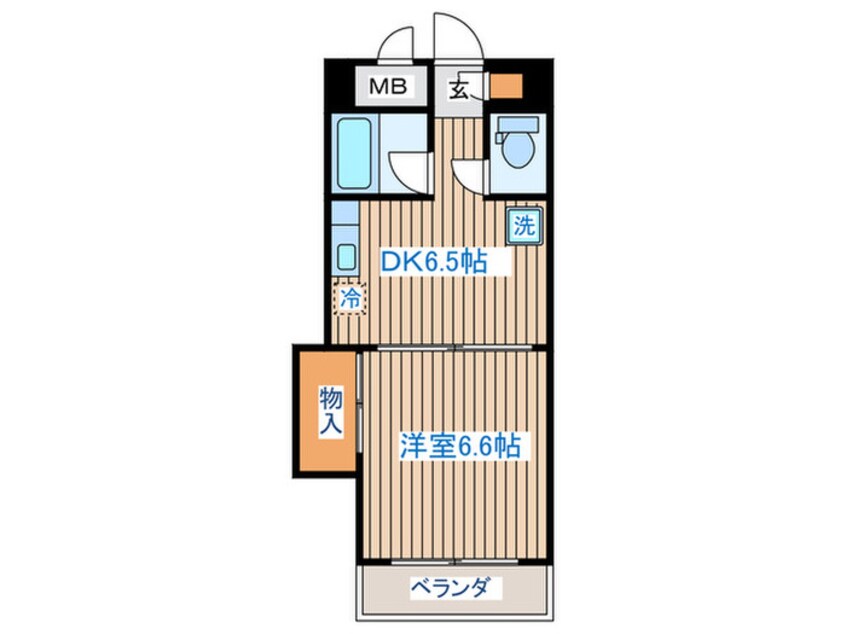 間取図 フローセラス銀杏町