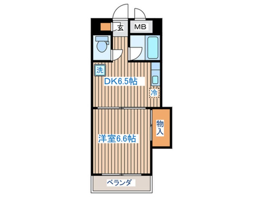 間取図 フローセラス銀杏町