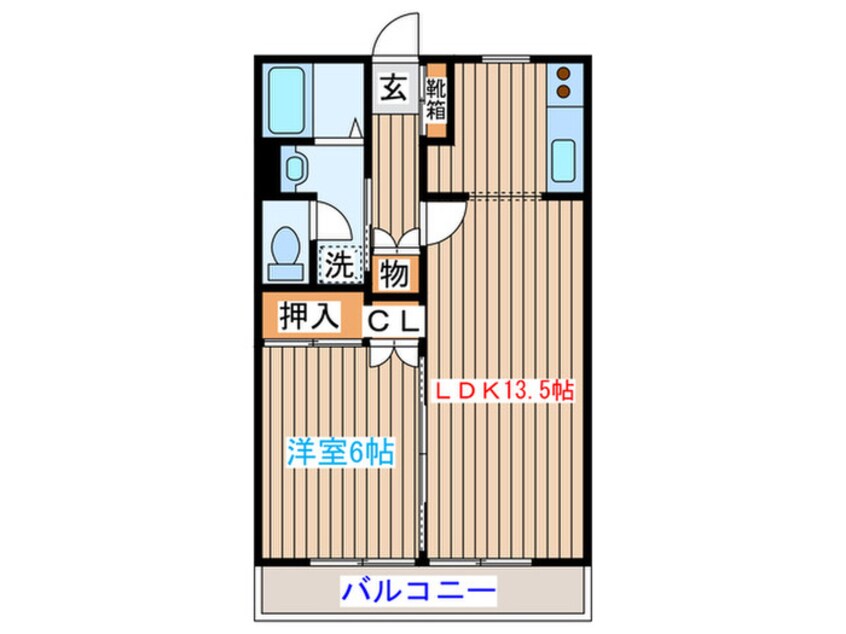 間取図 ウエストコーポⅠ