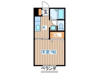 間取図 MN小田原