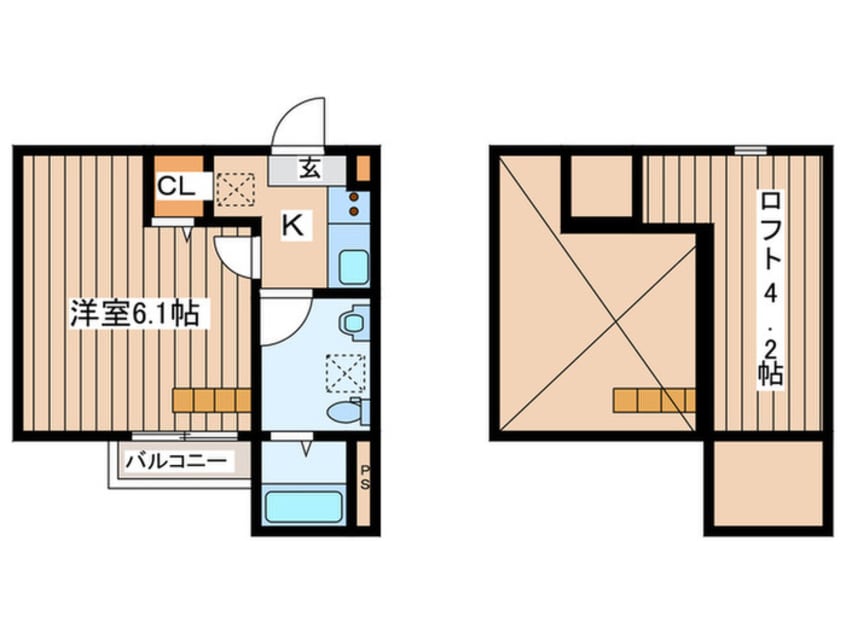 間取図 エスペランサ大野田