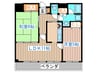 ＳＳＫ若林 2LDKの間取り