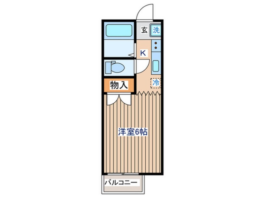 間取図 ファインハイツ川内