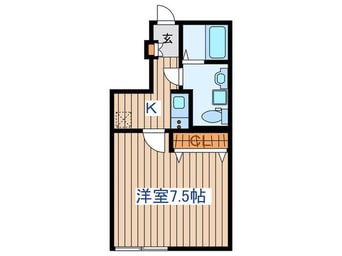 間取図 BAU黒松ウエスト