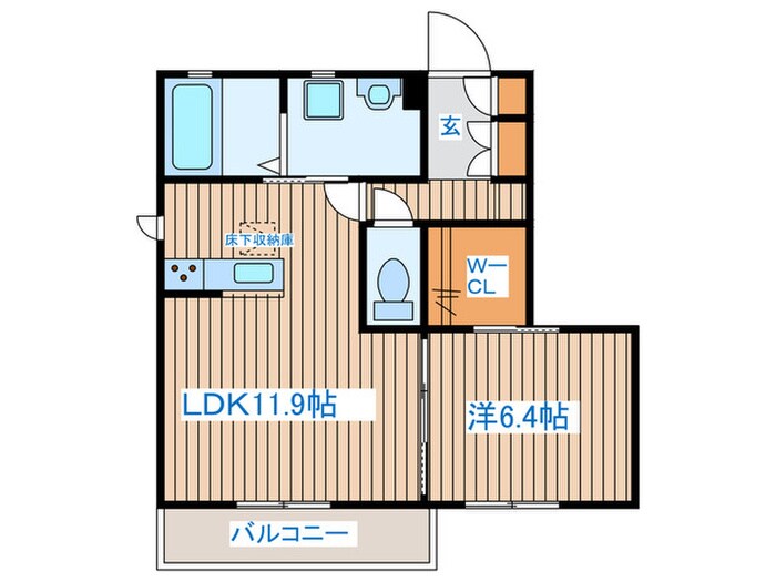 間取り図 ルミエールコートGTi　B