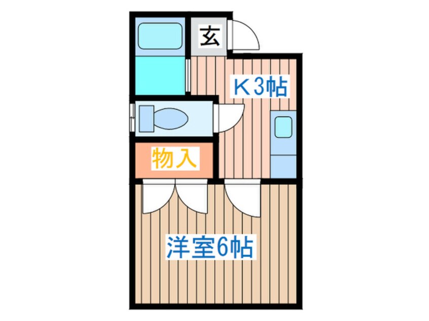 間取図 シャトルM－2