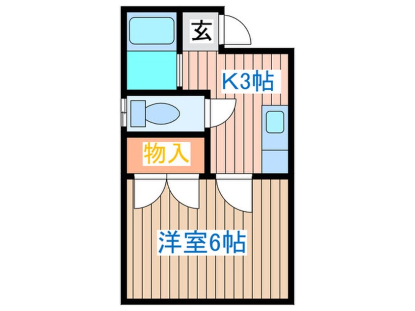 間取図 シャトルM－2